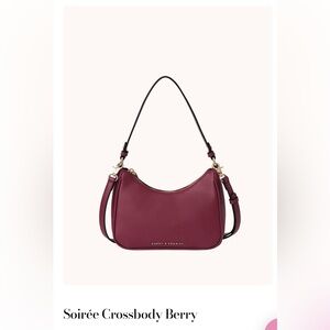 Soirée Bag in Berry - Poppy and Peonies